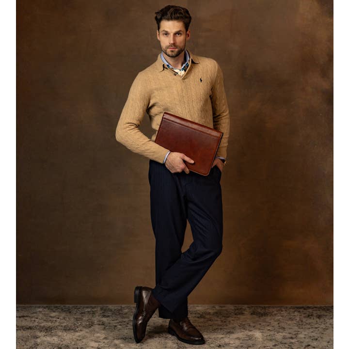 Time Resistance - Wholesale Folders - Leather A4 Documents Folder Organizer - Candide1