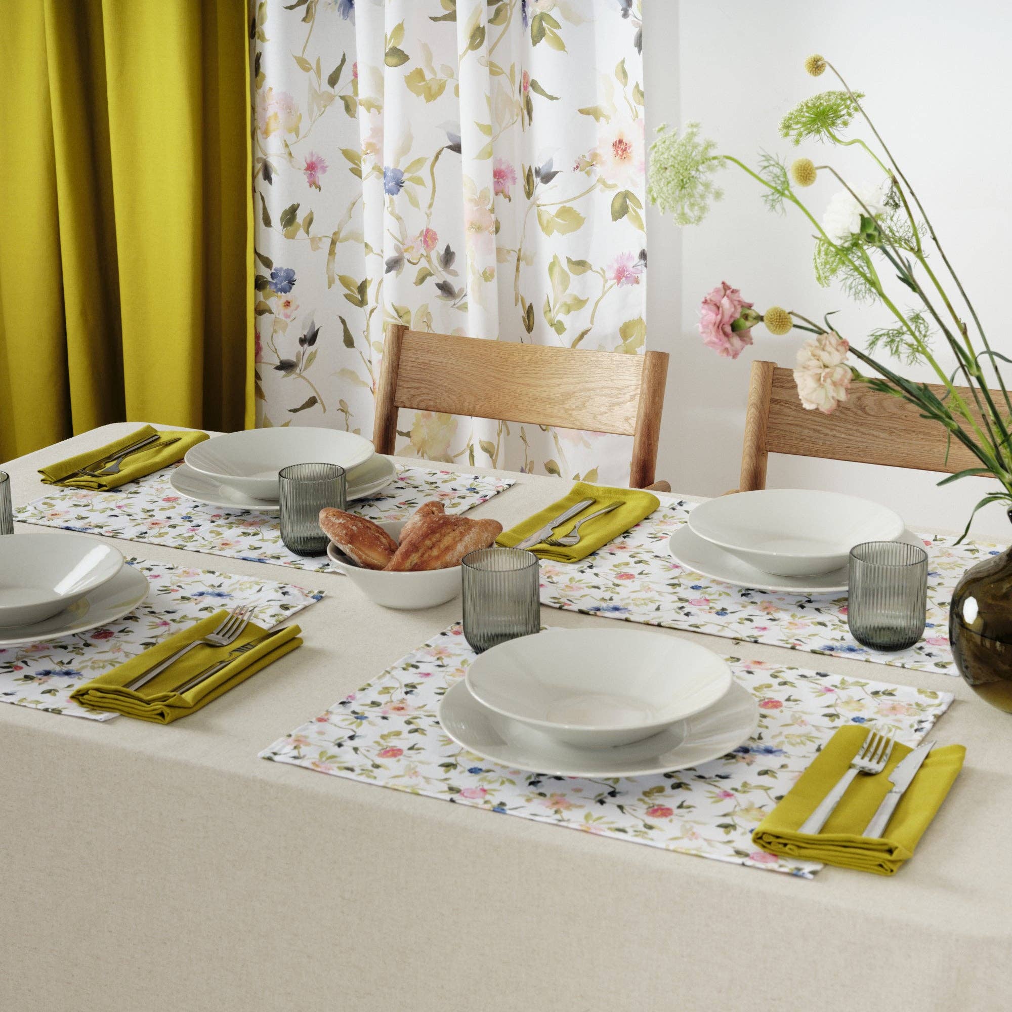 SG HOGAR - Wholesale Tablecloth - Plain linen tablecloth 100% natural fabric feel2