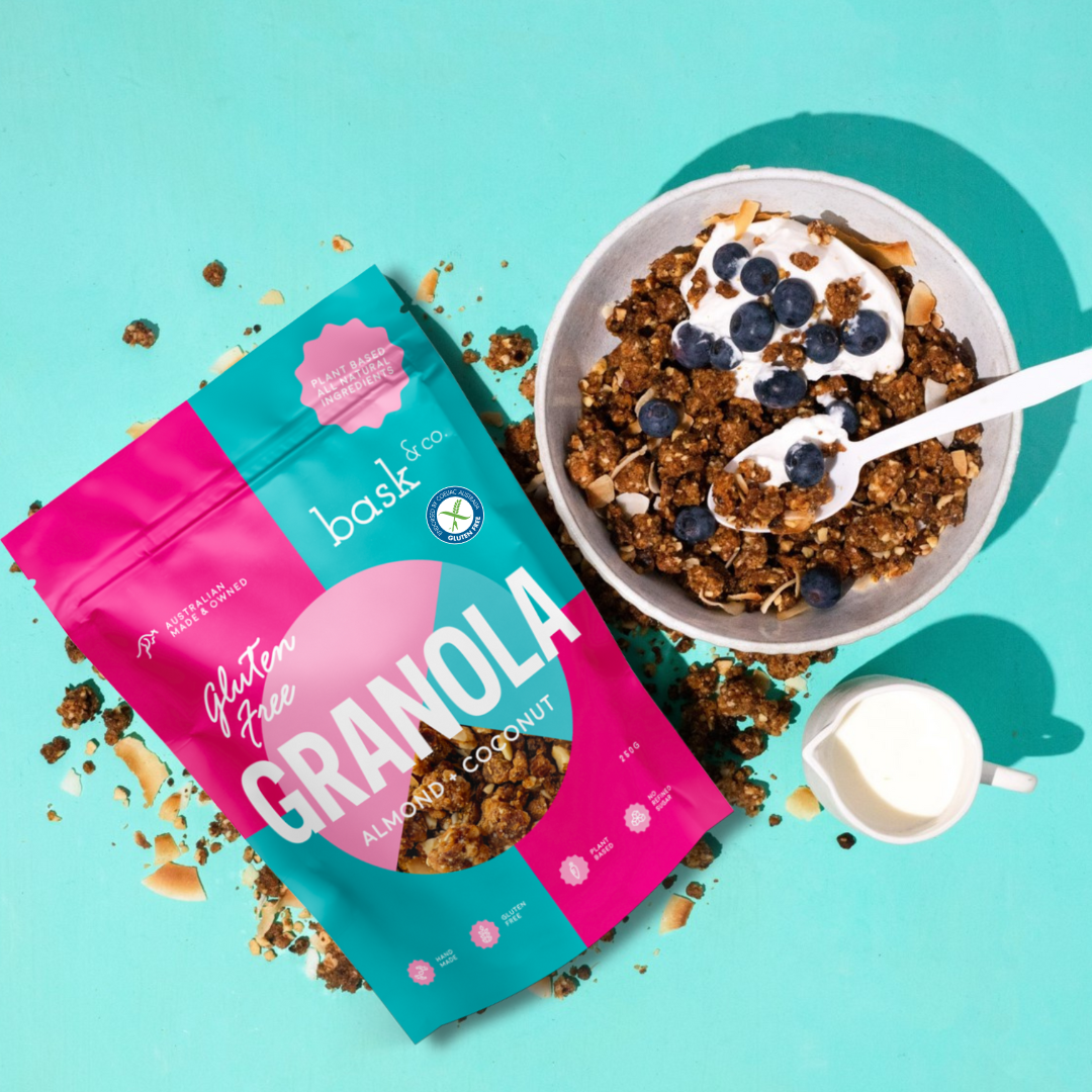 Bask and Co - Wholesale Granola - Almond & Coconut Gluten Free Granola5