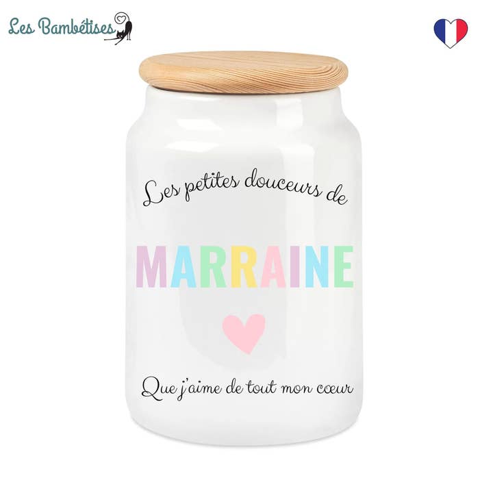 Pastel Godmother Cookie Jar for wholesale by les bambetises