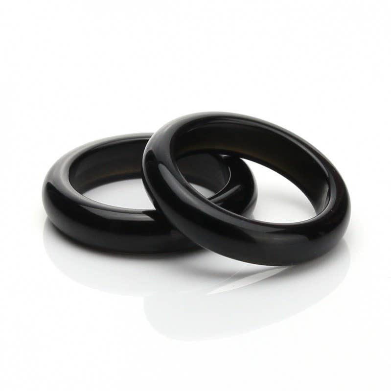 UniArt – wholesale Solitairering – Svart onyxring1