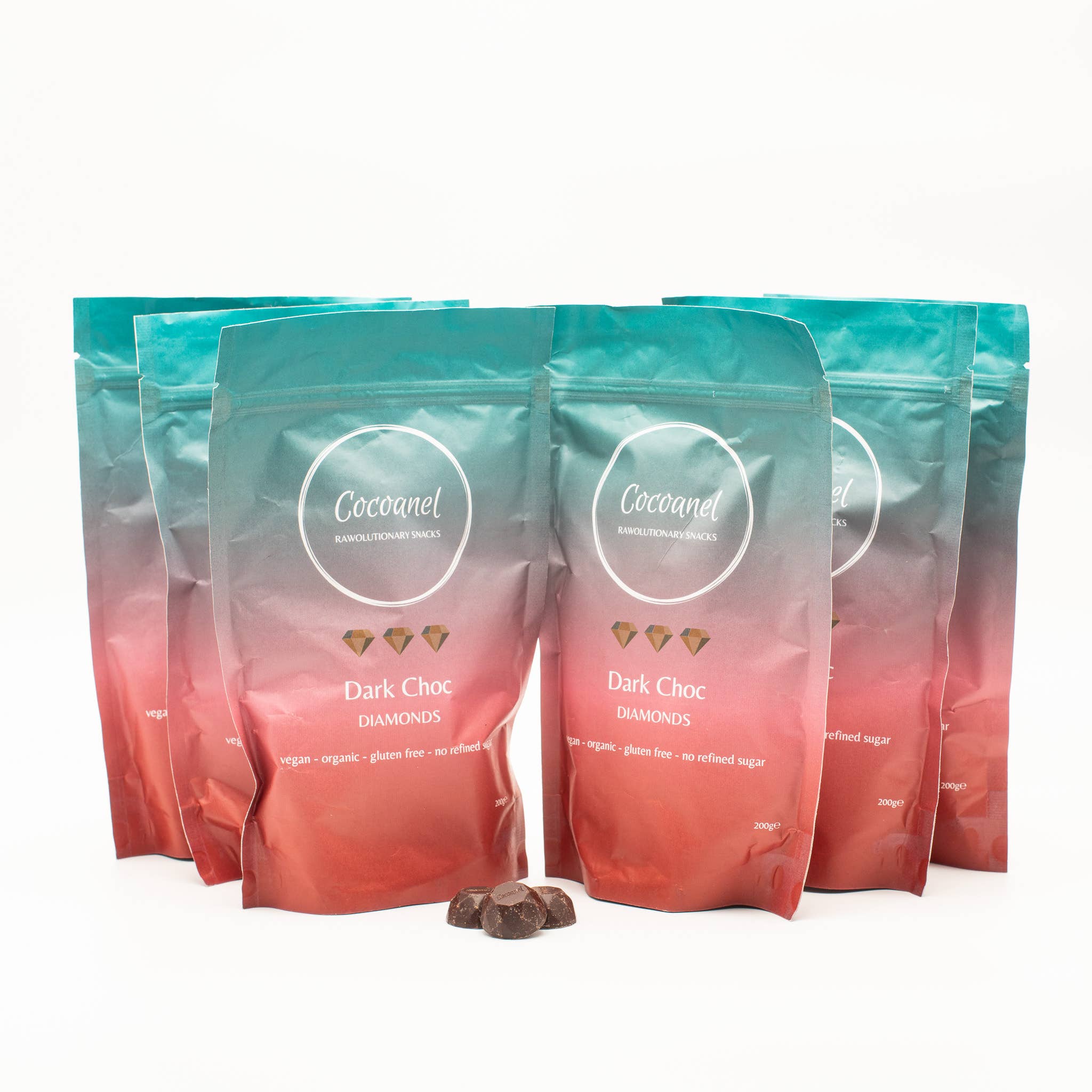 Cocoanel - Wholesale Chocolate - Dark Choc Diamonds2