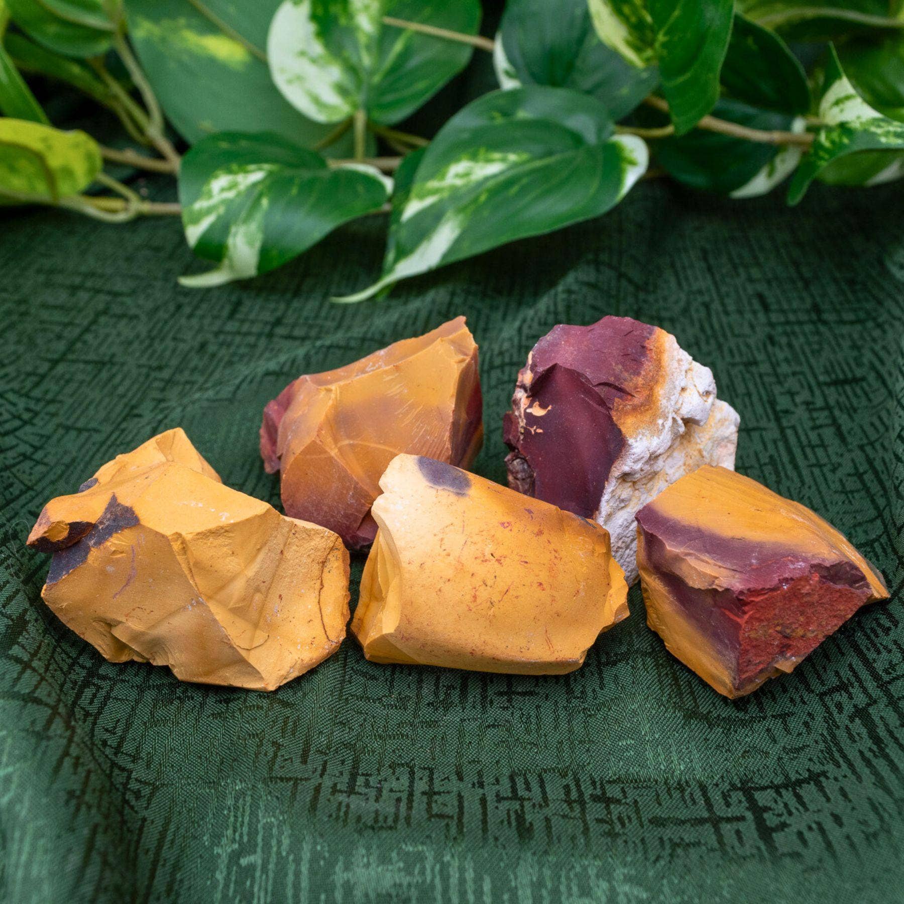 Down To Earth – wholesale Spiritual stone/crystal – Mookaite Raw. 1lb.2