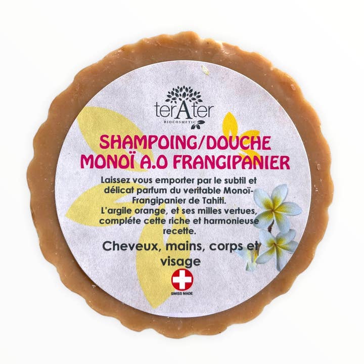 Monoi A.O Frangipani shampoo - Organic for wholesale by terAter Biocosmetics