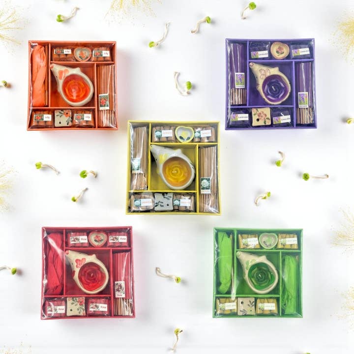 Incense Gift Boxes - Elephant Assorted for wholesale by Earths Elements Wholesale