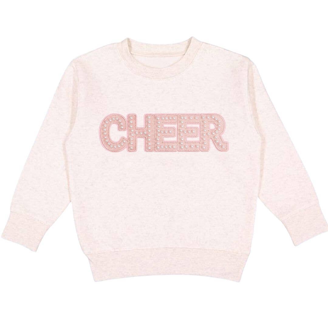 Sweet Wink - Wholesale Sweatshirt - Kids - Cheer Pearl Patch Sweatshirt - Girls Clothes0