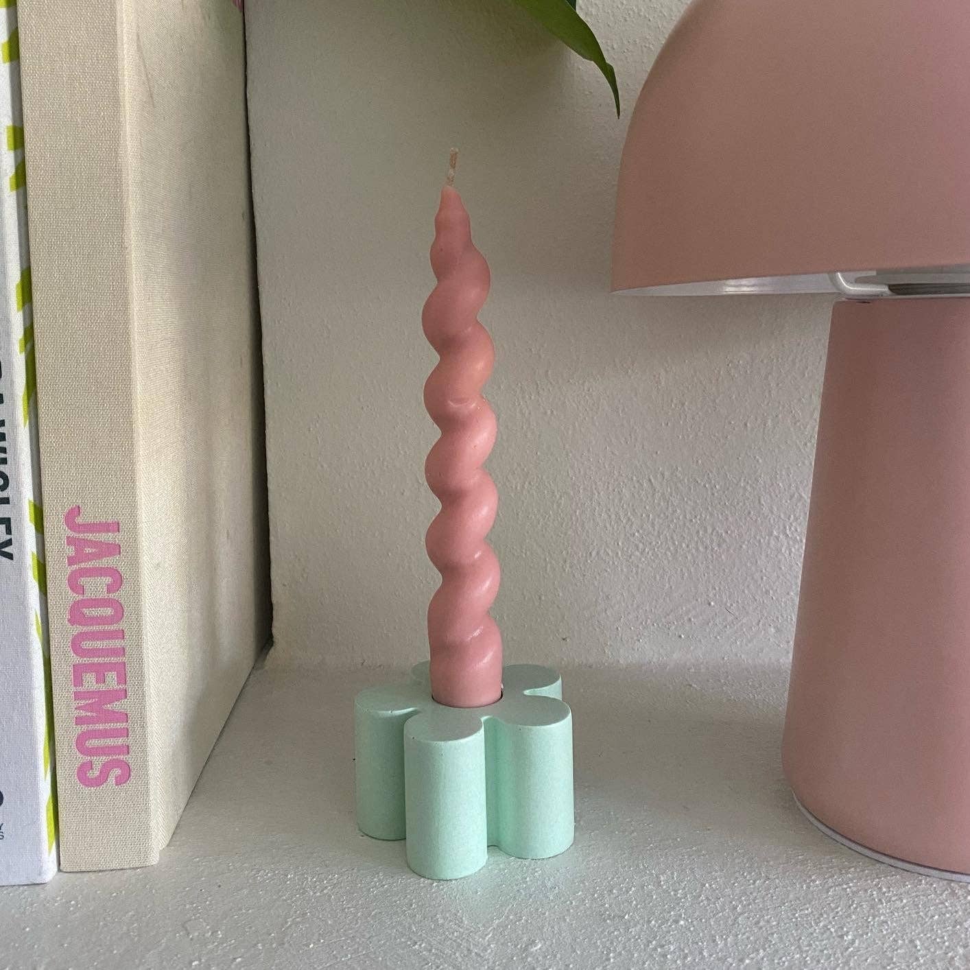 Manara Home – Suporte de vela por atacado – Porta-velas de flor feitos à mão em Jesmonite4