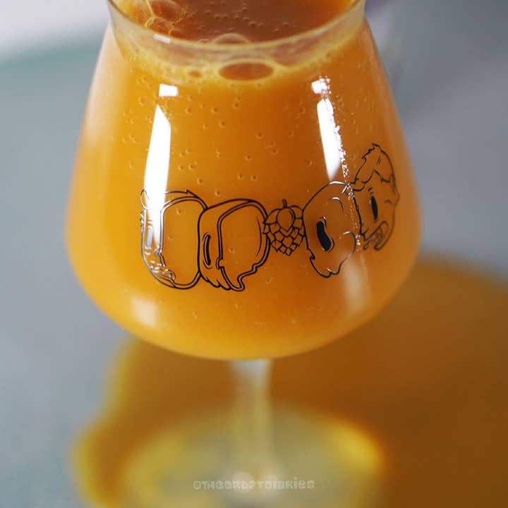 The Craft Diaries - Vendita all'ingrosso Boccali - Bicchiere da birra artigianale - Teku - Hop Head!