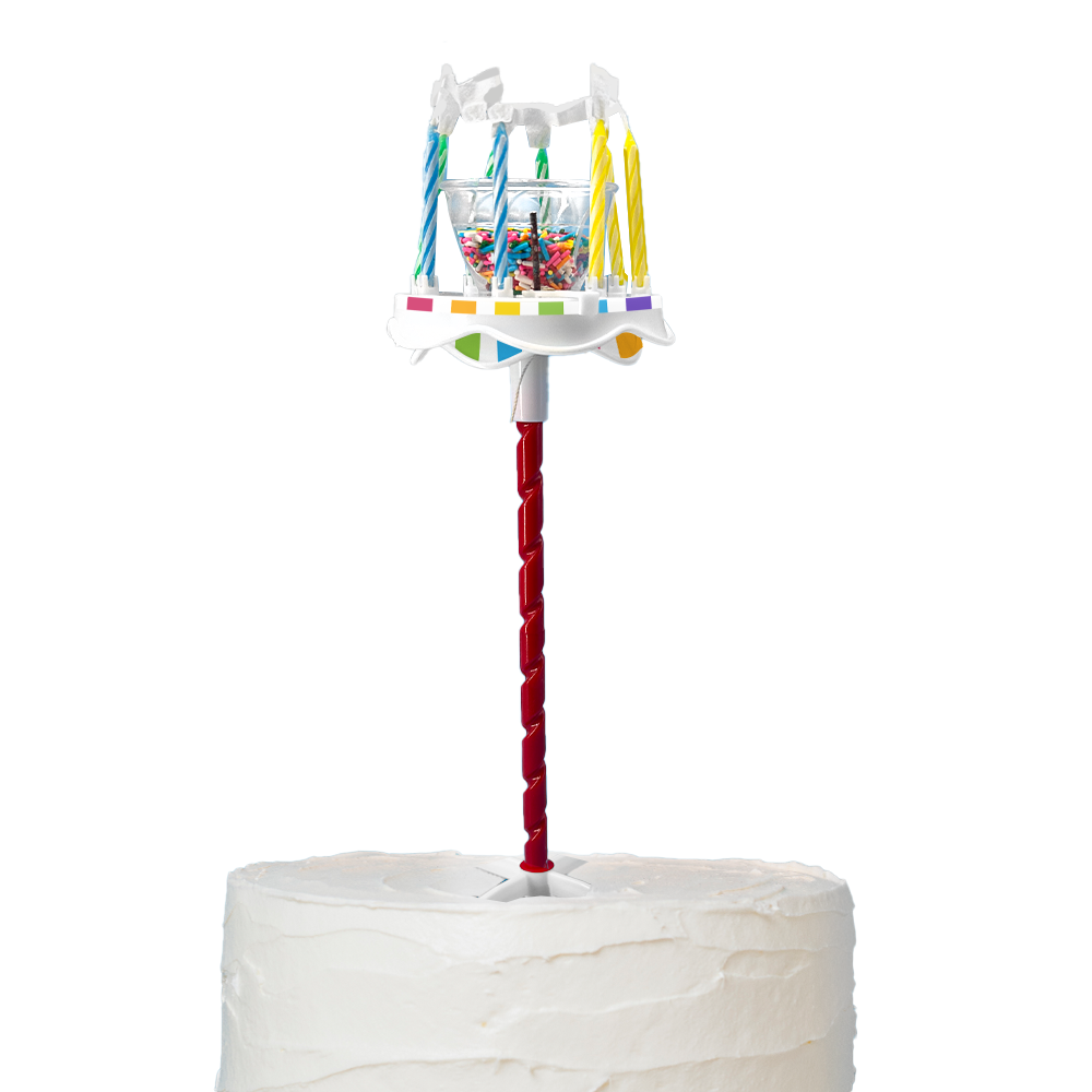 JFL Enterprises - Wholesale Cake Candle - Sprinkle Fountain Birthday Candle Counter Display7