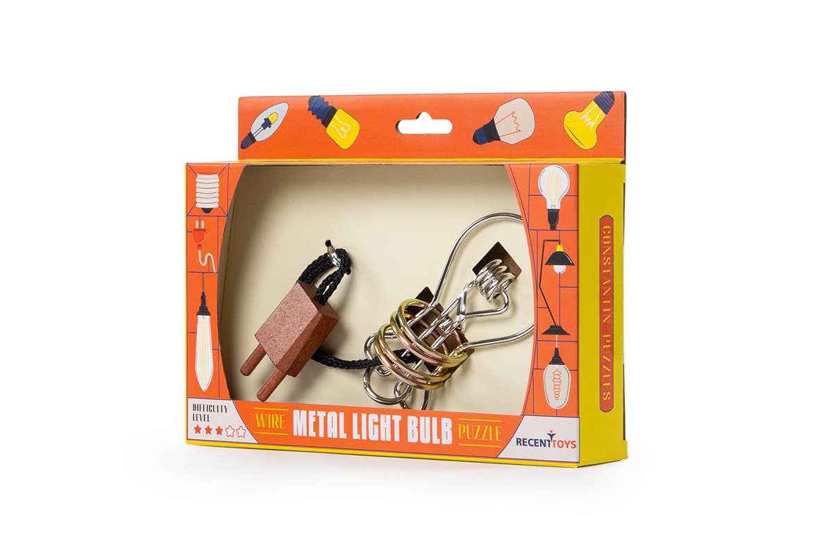 Recent Toys – wholesale Puzzle – Child – Metal Light Bulb2