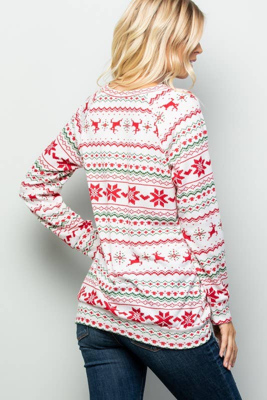 HEIMISH - Venta al por mayor Túnica - Mujer - IMPRESIÓN NAVIDEÑA ST1344-1111