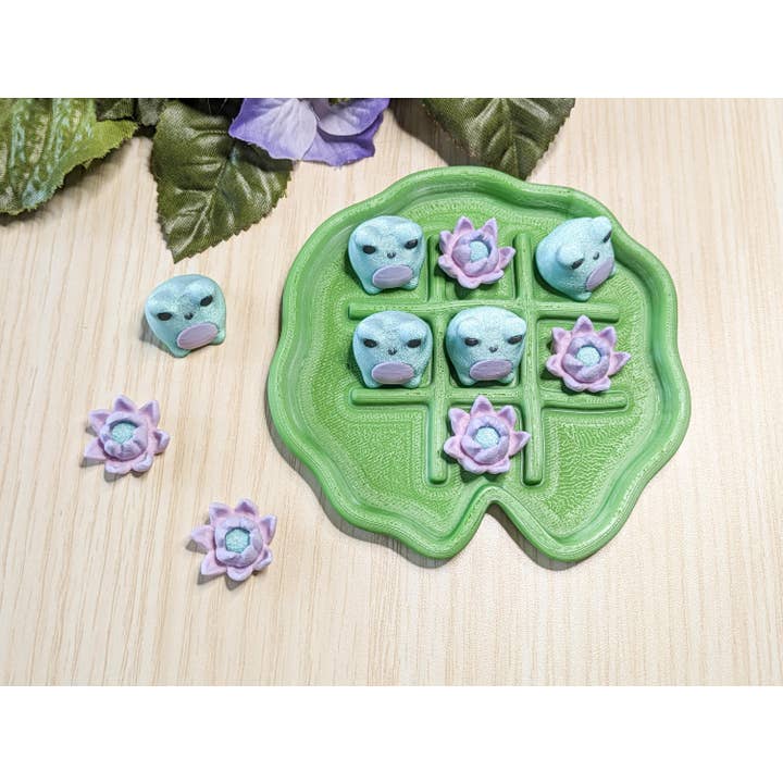 Witchbriar Cottage - Wholesale Board Game - Tic Tac Toad - 3D Printed Cute Tic Tac Toe Board4