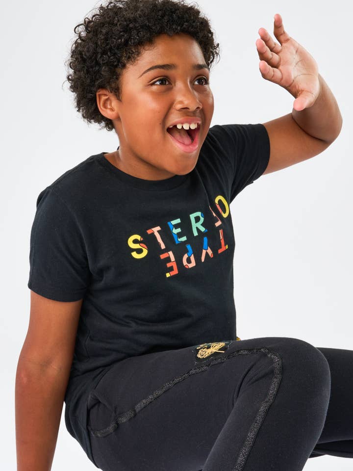 Stereotype Kaleidoscope Logo T’Shirt for wholesale by StereoType