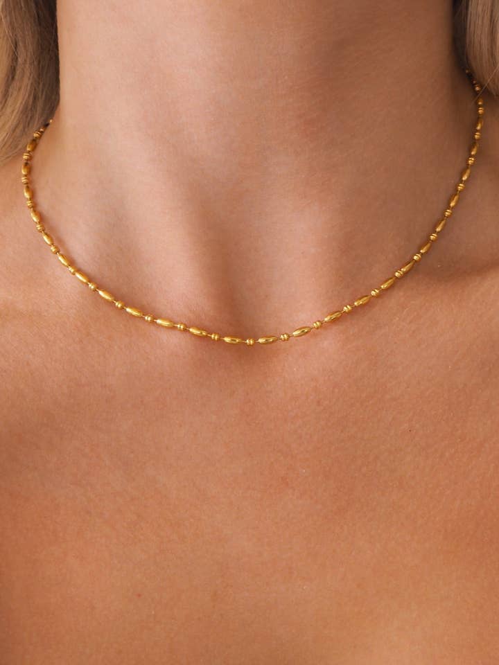 Emma Necklace for wholesale by JacqMaria Jewelry