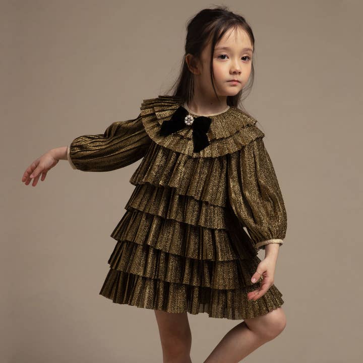 Petite Hailey - Wholesale Dress - Kids - Multi Layered Dress7