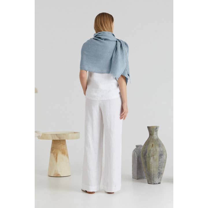 Linen Tales - Wholesale Scarf - Women's - Allure Linen Woodbine Scarf