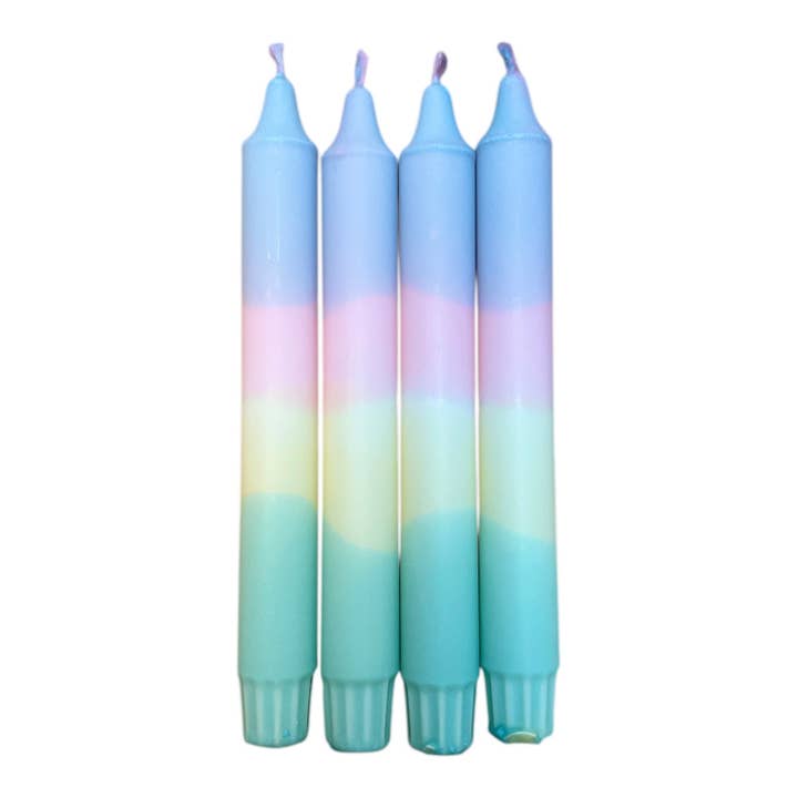 Tapered Candle - Pastels for wholesale by Mila Noire