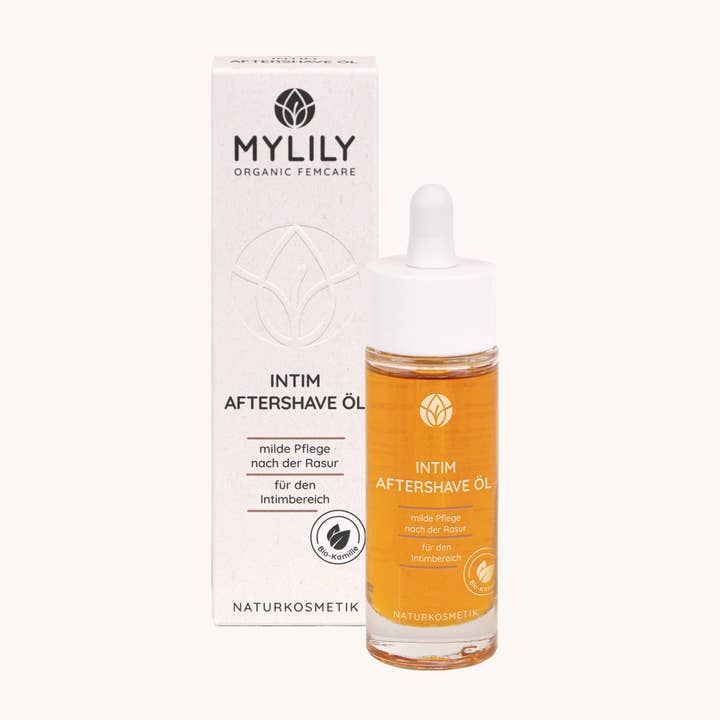 Olio dopobarba intimo | Con camomilla biologica per la vendita all'ingrosso da parte di MYLILY