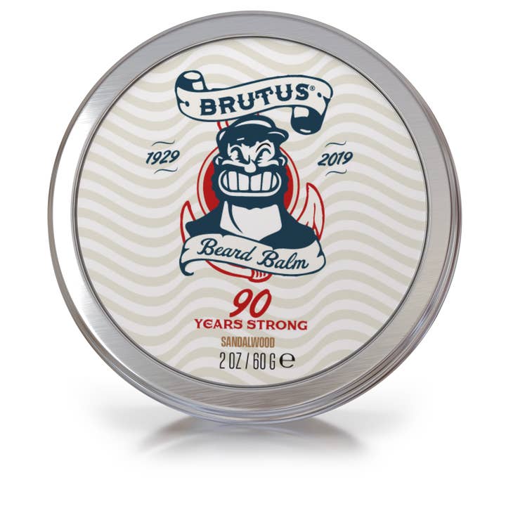 POPEYE Shave Company - Wholesale Beard Styling Product - BRUTUS Beard Balm 2oz Sandalwood