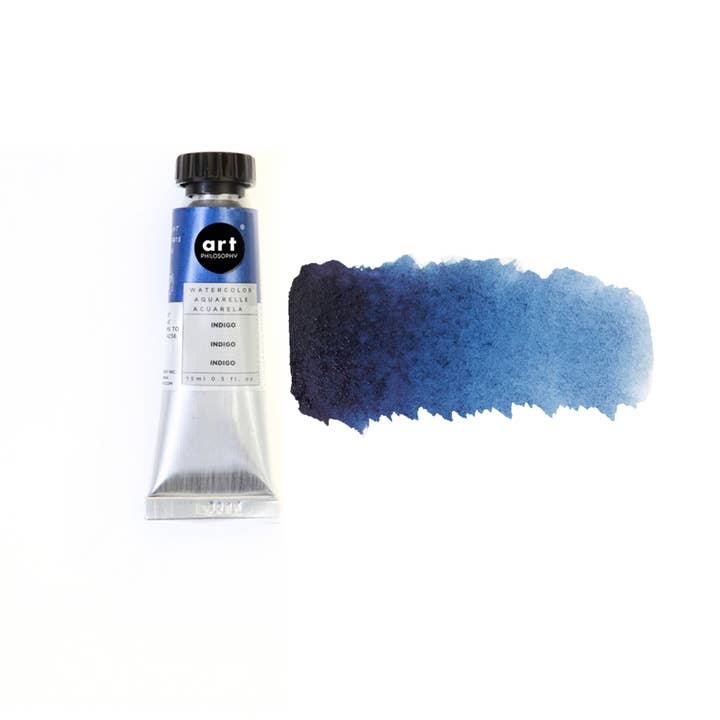 Art Philosophy - Vente Peintures aquarelles - Tubes à aquarelle Art Philosophy® Indigo 15 ml série #1