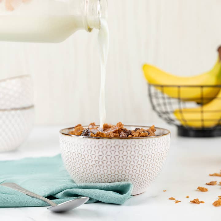 Kook - Wholesale Bowl - Kook Ceramic Cereal Bowls, 22 oz, Set of 4, Narbonne Collect1