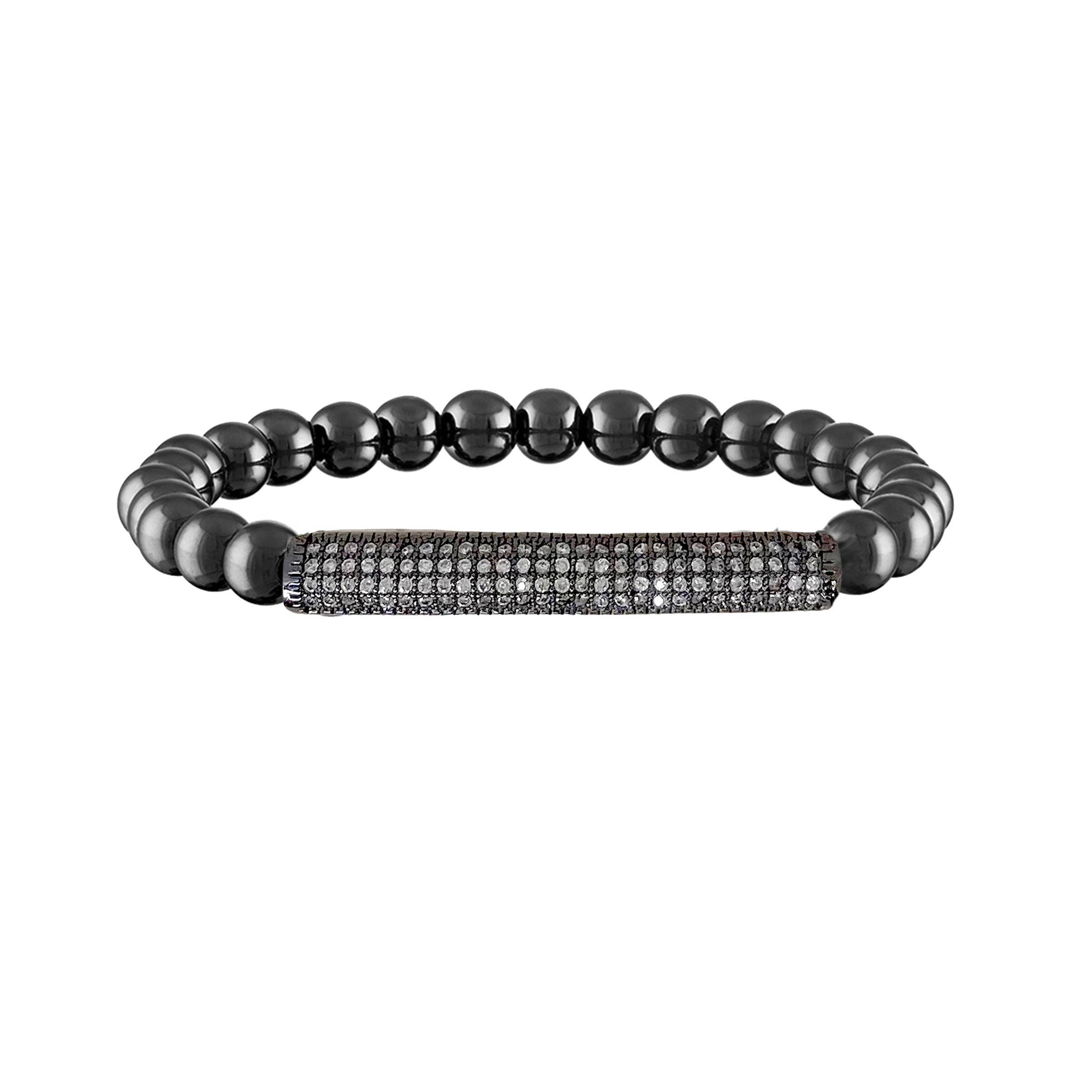 Love, Lisa - Wholesale Beaded Bracelet - Lexi Pave Bar Bracelet7