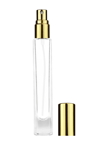 Best Bottles - Vente Flacon pulvérisateur - Grande bouteille en verre cylindrique transparente avec pulvérisateur - 9 ml12