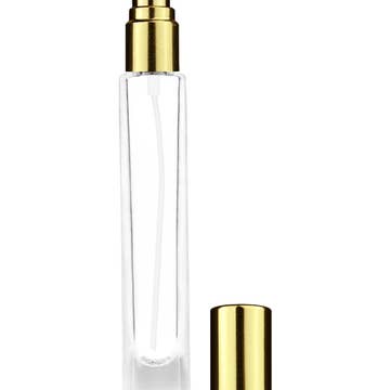 Best Bottles - Vente Flacon pulvérisateur - Grande bouteille en verre cylindrique transparente avec pulvérisateur - 9 ml12