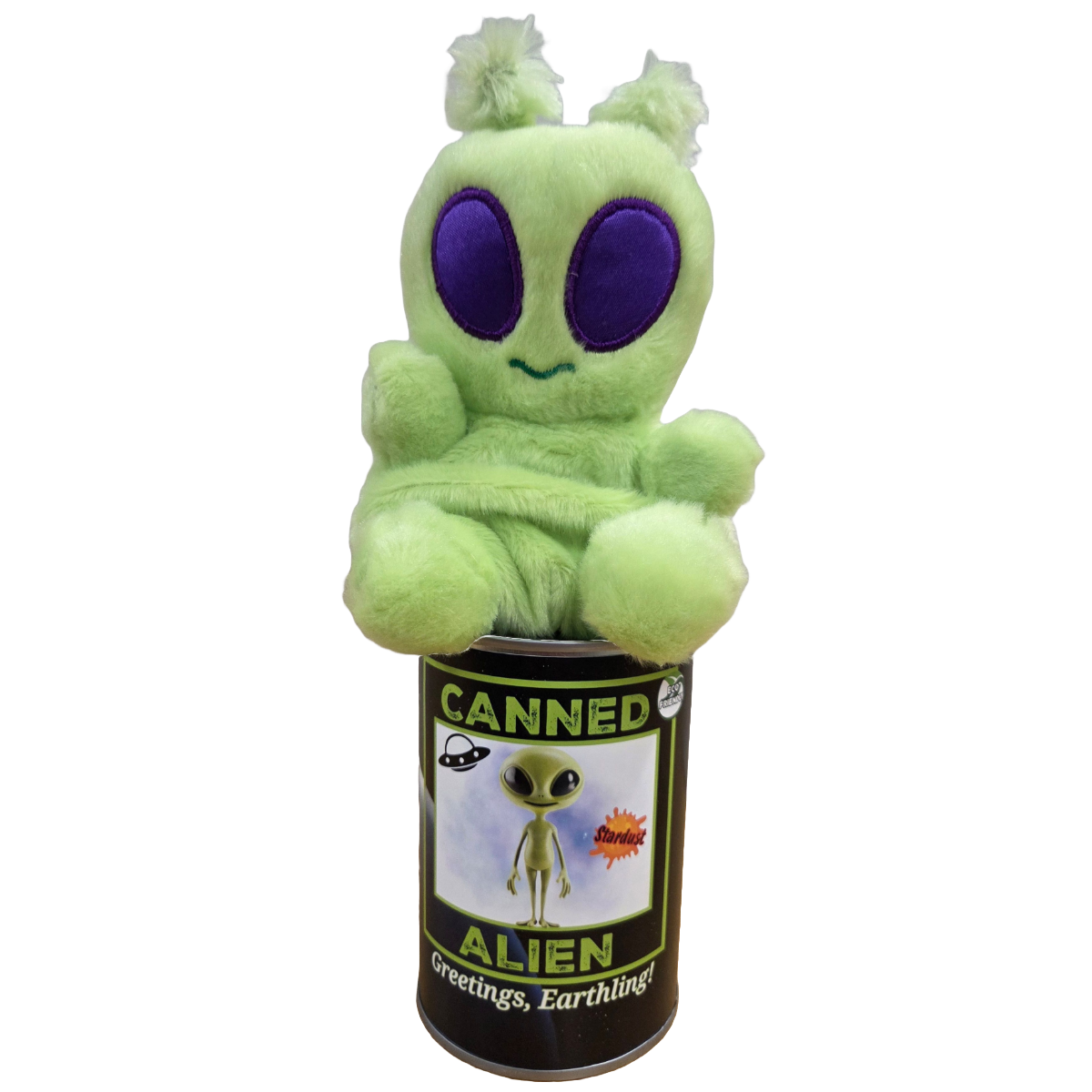 Canned Gifts – wholesale Gag gift/novelty gift – Canned Alien | Stuffed Plush | Funny Jokes Extraterrestrial3