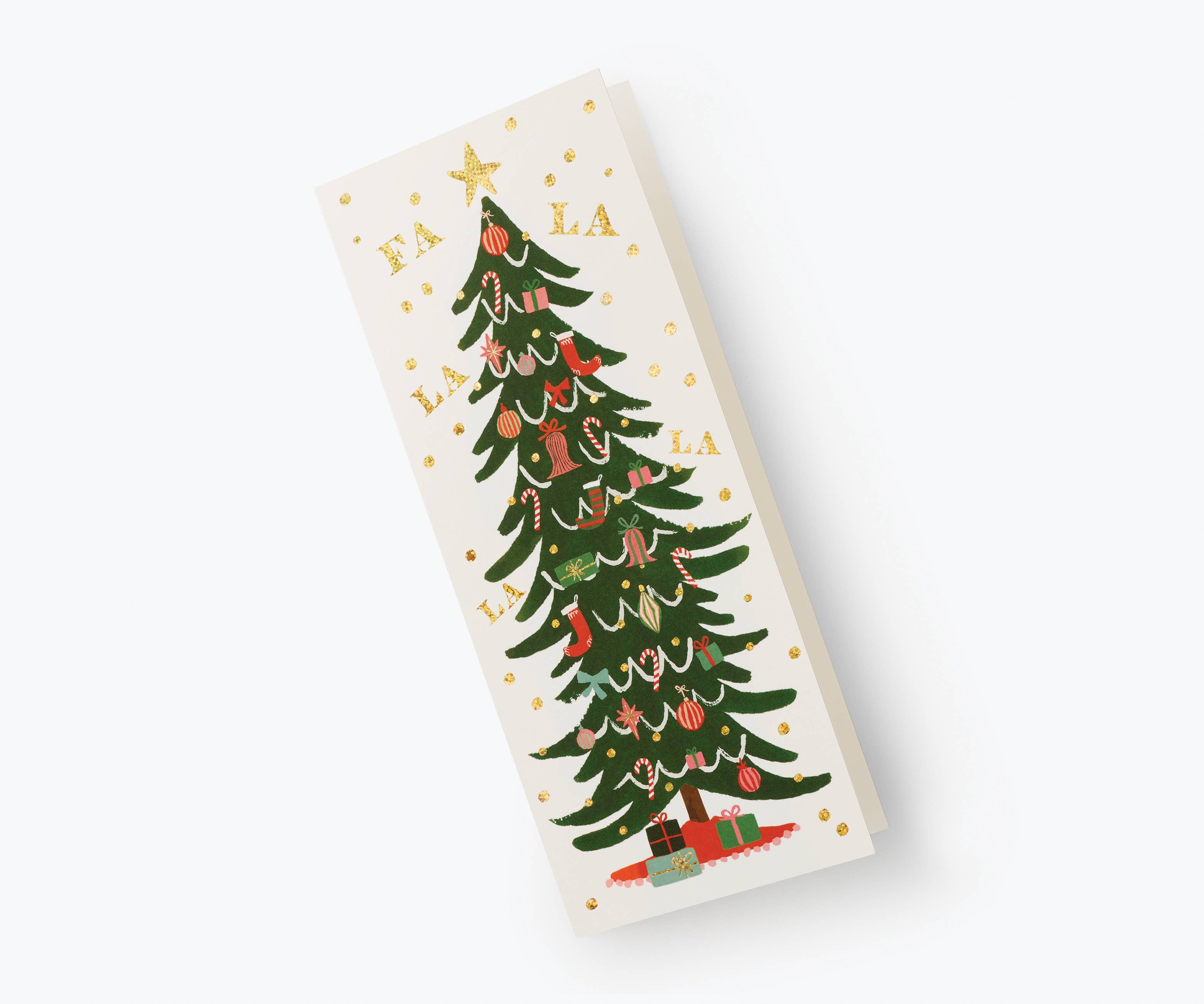 Rifle Paper Co. - Wholesale Christmas Card - Boxed Set of Fa La La Tree No.10 Card1