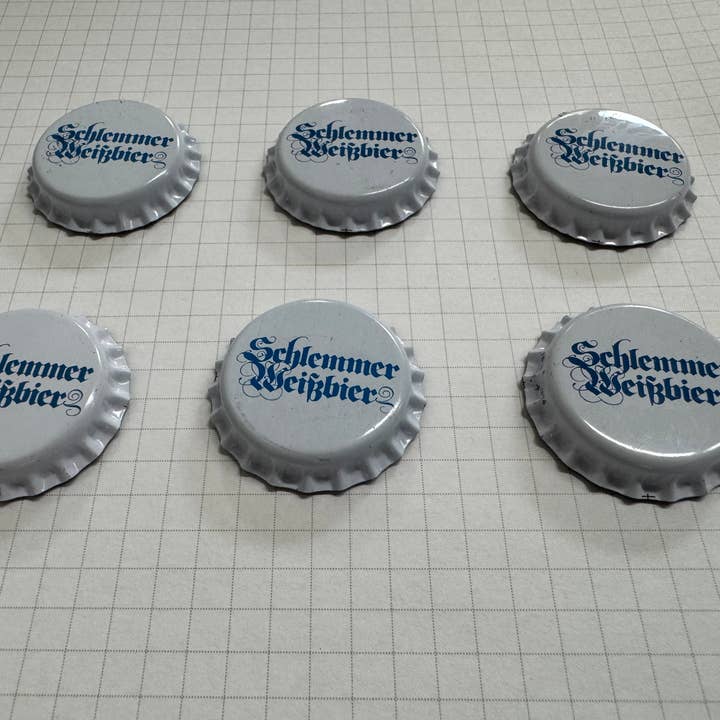 Salzmann Restwaren GmbH - Wholesale Magnet - Gourmet Wheat Beer Fridge Magnets, Magnets, Bottle Caps1
