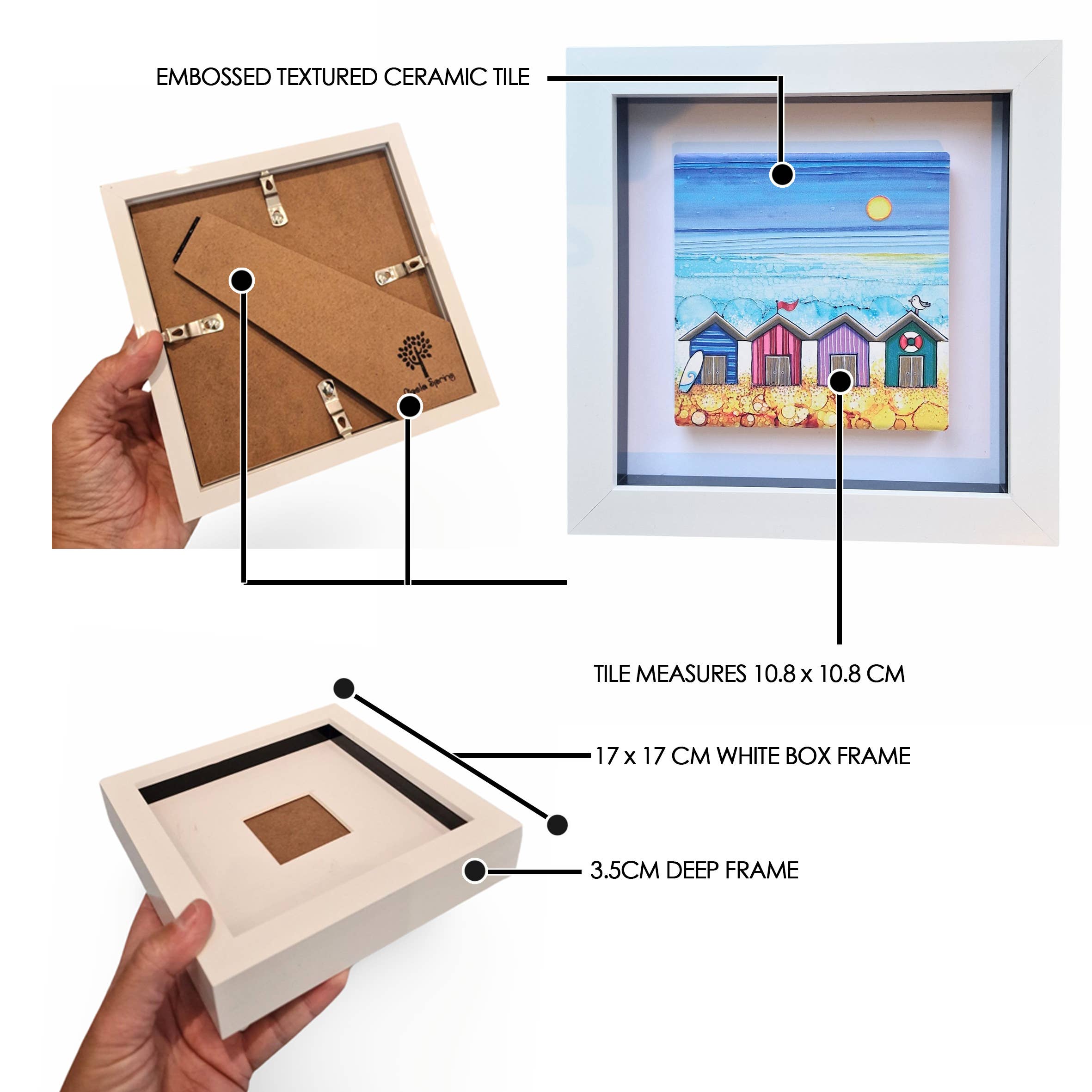 By Jo Crafts – wholesale Art print – 88-SP BD Beach Hut 4 Small Picture  1