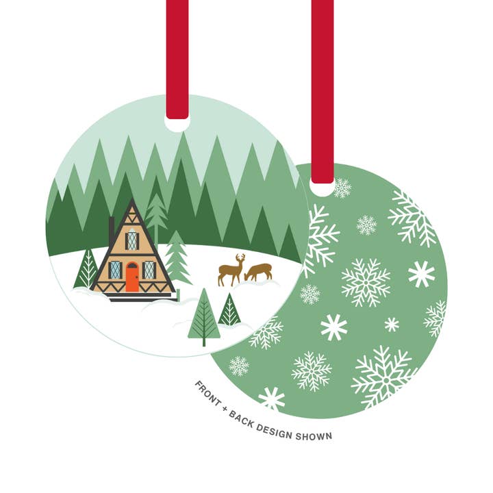 Adorno de Metal | Invierno en Forma de A para venta al por mayor de Creative Compass