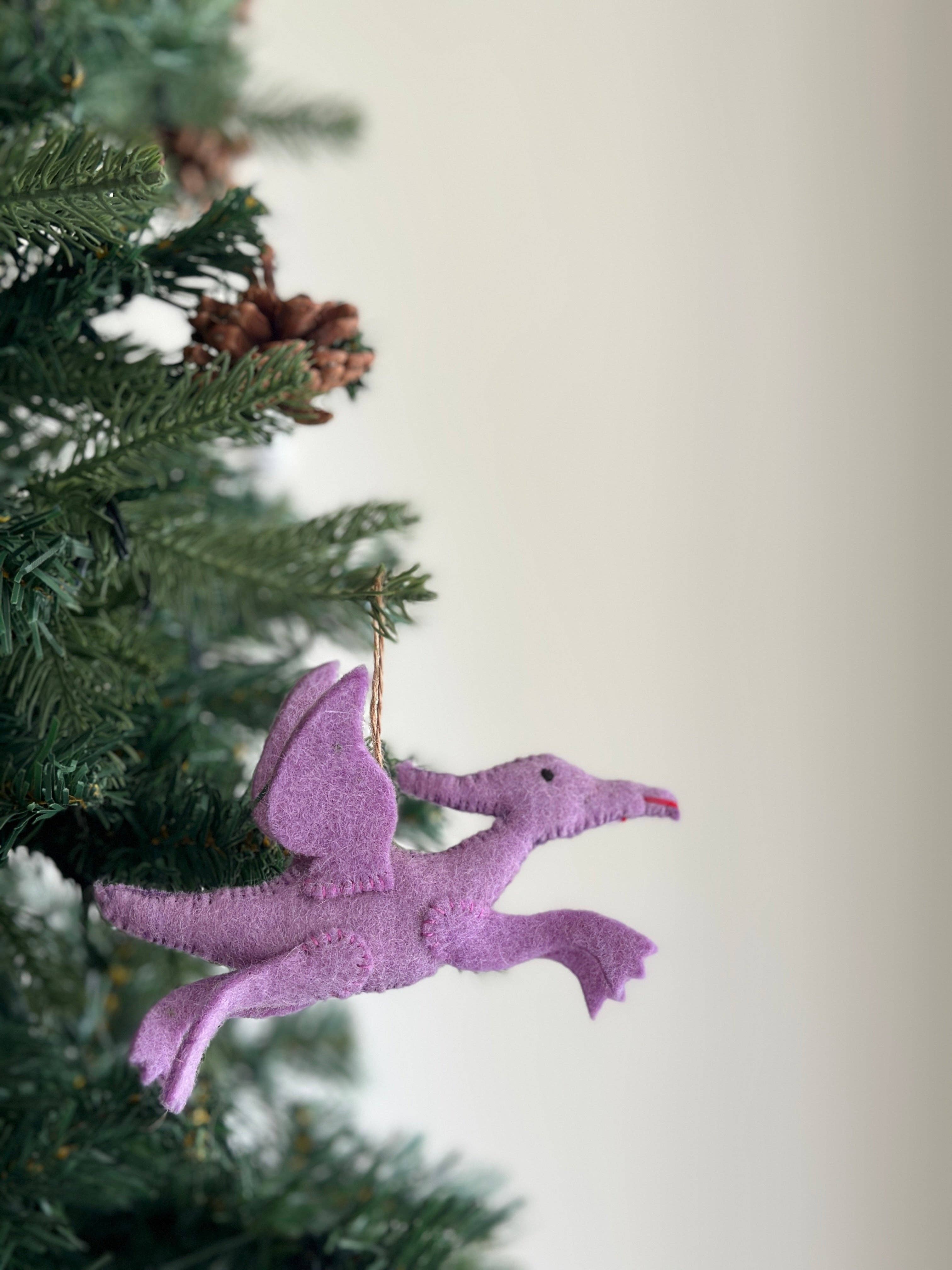 Ganapati - Wholesale Ornament Set - Felt Dinosaur Ornament7