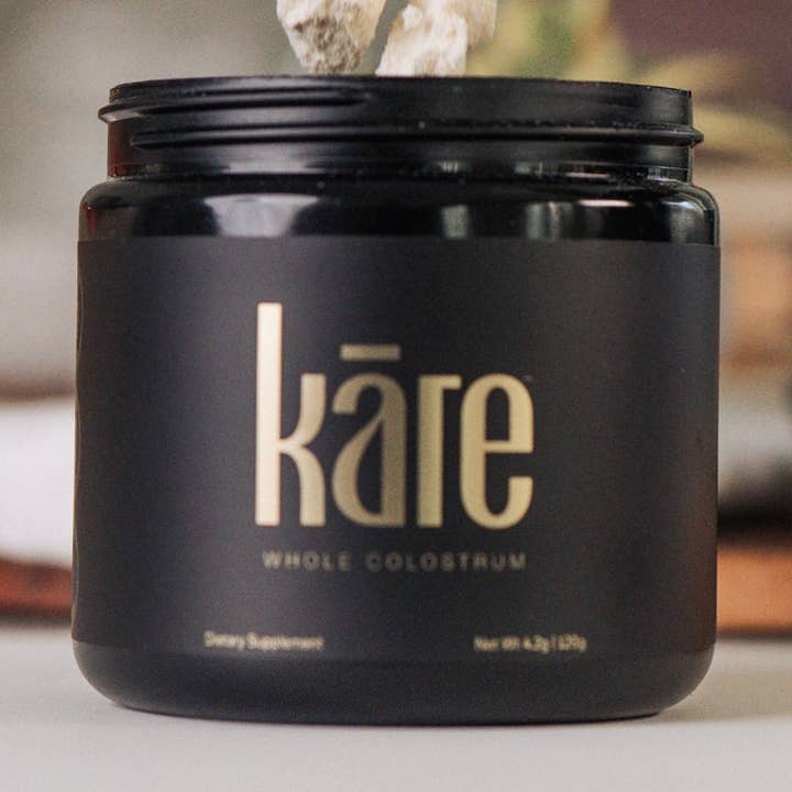 kāre Whole Colostrum from New Zealand for wholesale by kare wellness