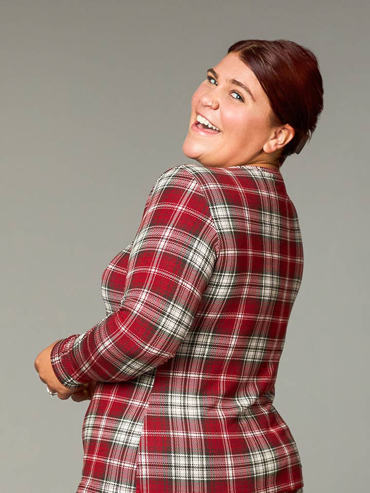 Top Mama Henley | Tela escocesa clásica para venta al por mayor de Rosewood the label