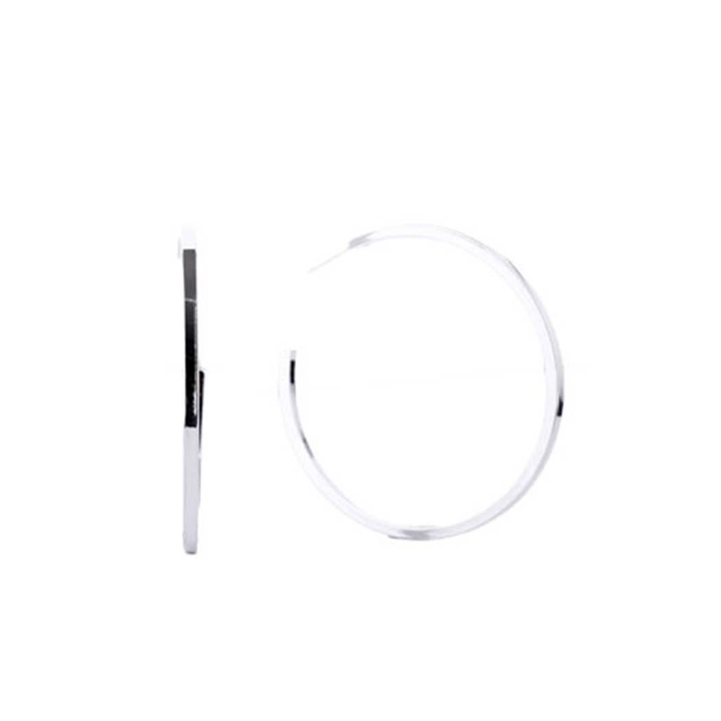 Fashion City - Vendita all'ingrosso Orecchini a cerchio - Orecchini a Cerchio con perno immerso in oro ML-14K4