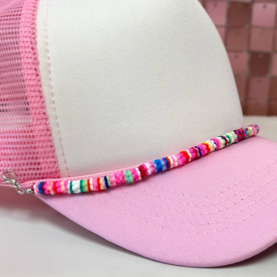 Shop Hotline - Wholesale Hat Accessory - Women's - Clay Bead Hat Chains6