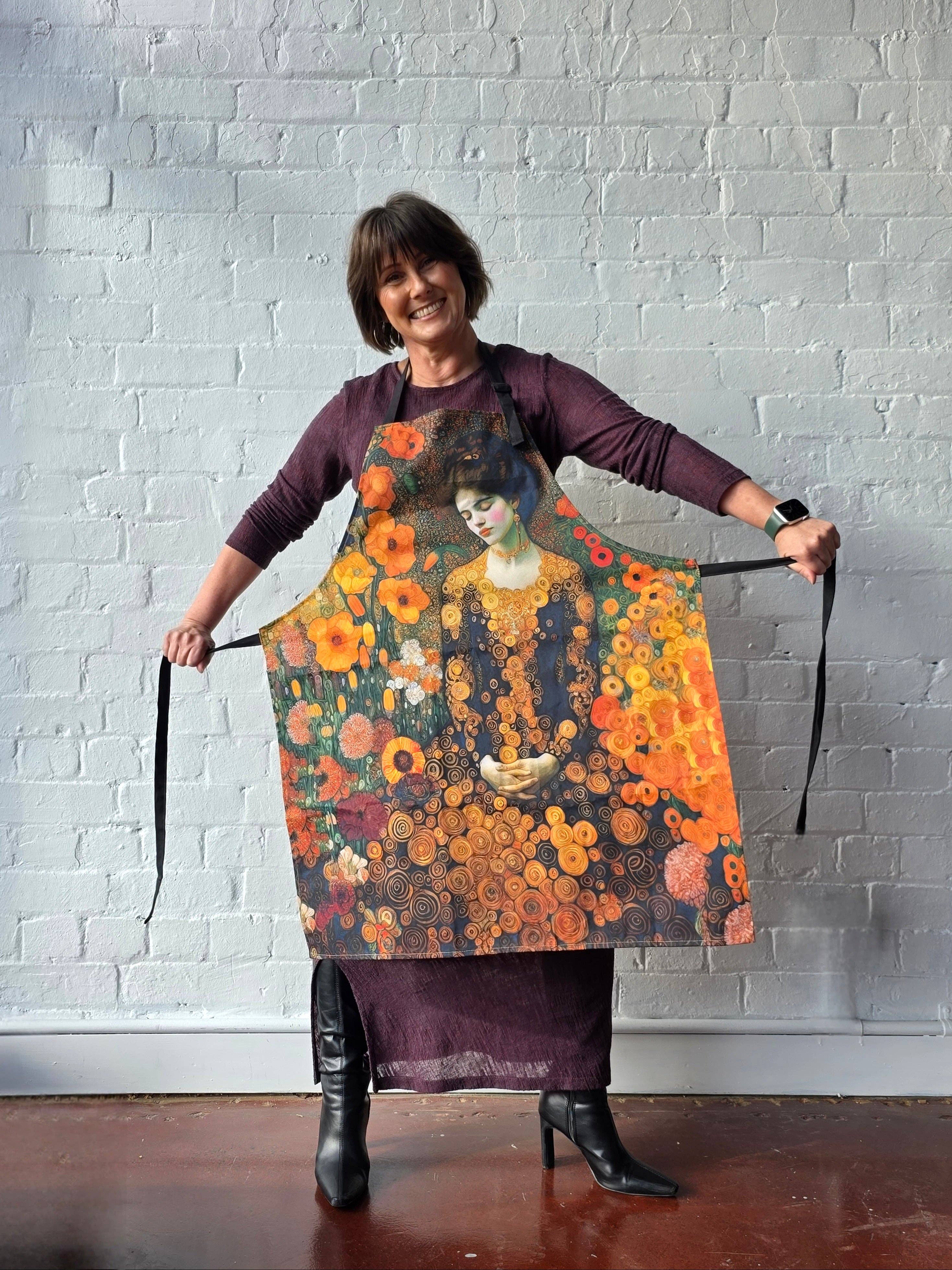 Mint by Michelle - Wholesale Apron - Mint By Michelle Apron - Bathed In Gold2