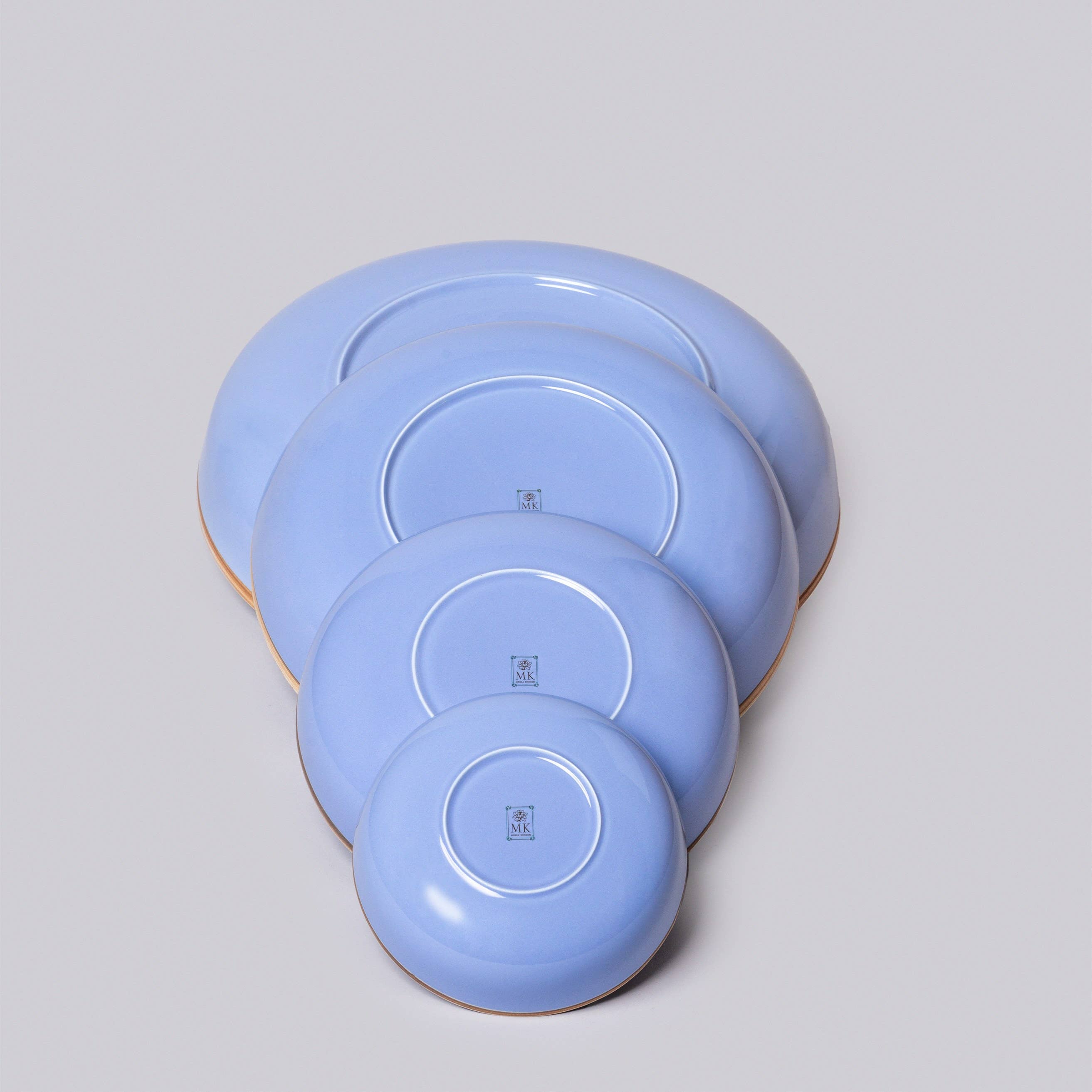 Middle Kingdom - Wholesale Bowl - Lavender Glossy Porcelain Nesting Hermit Bowls1