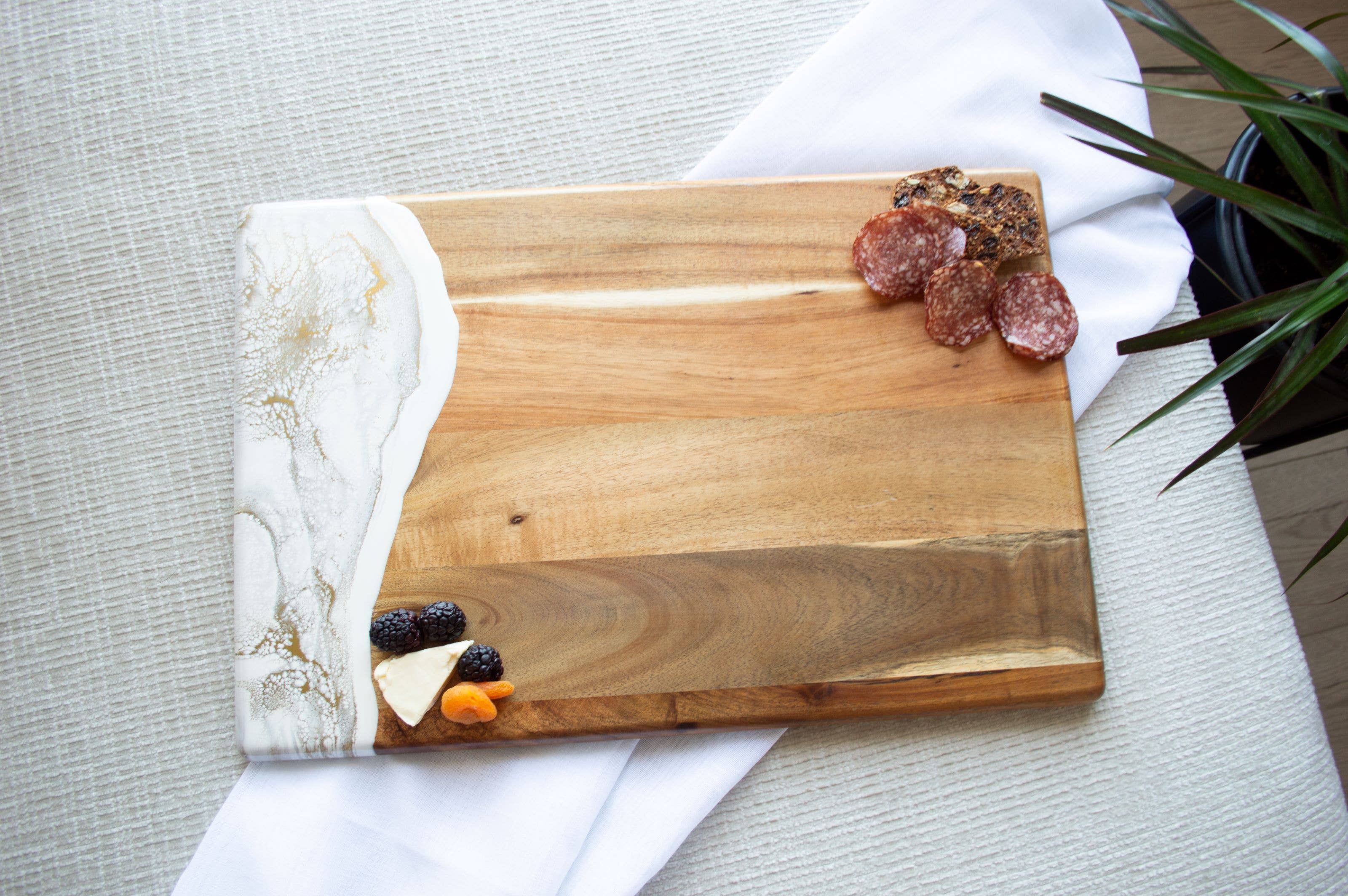 Lynn & Liana Designs - Wholesale Cheese Board - Resin Charcuterie Board - Breadboard 12"x18" - NO TARIFFS!5