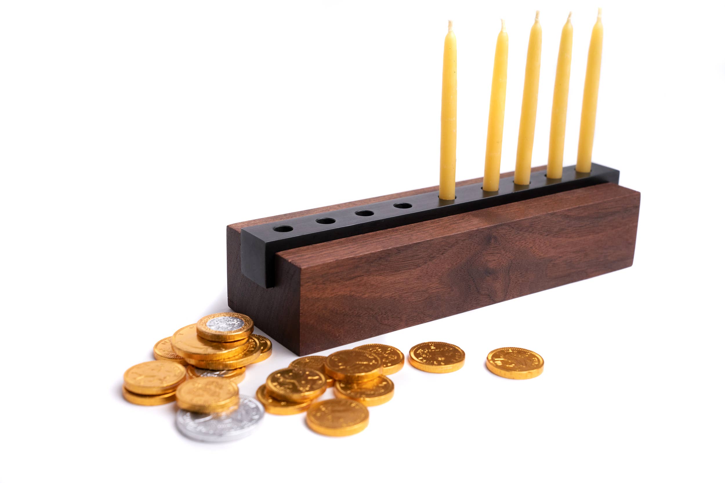 Alabama Sawyer - Wholesale Menorah - Menorah Modern Wood and Steel17