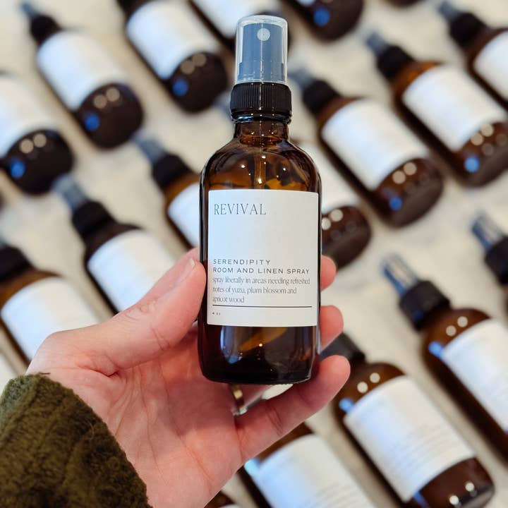 Revival Co - Wholesale Linen Spray - Serendipity/ Yuzu, Plum Blossom, Apricot/ Room + Linen Spray