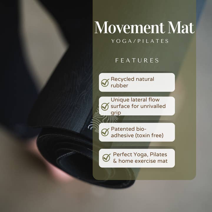 MoveWell – wholesale Yoga mat – Movement Mat - Full Length Recycled Natural Rubber Mat4