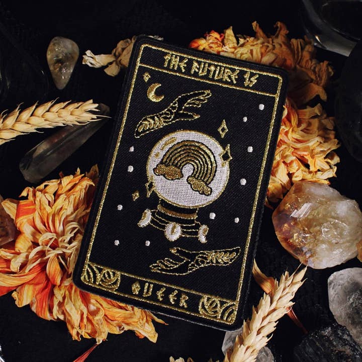The Future Is Queer Patch for wholesale by GRRRL Spells