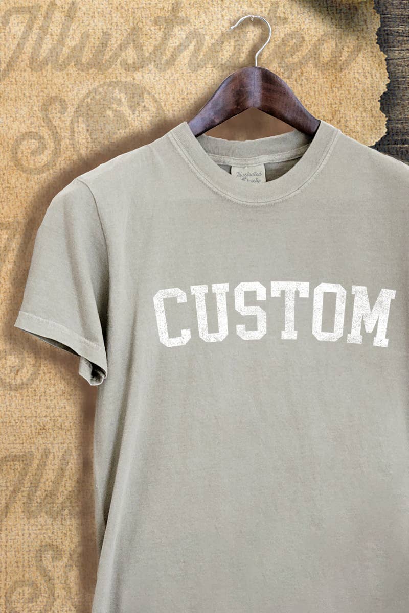 Illustrated Society - Wholesale Screen Printed T-Shirt - Women's - CUSTOM VINTAGE GRAPHIC TEE8