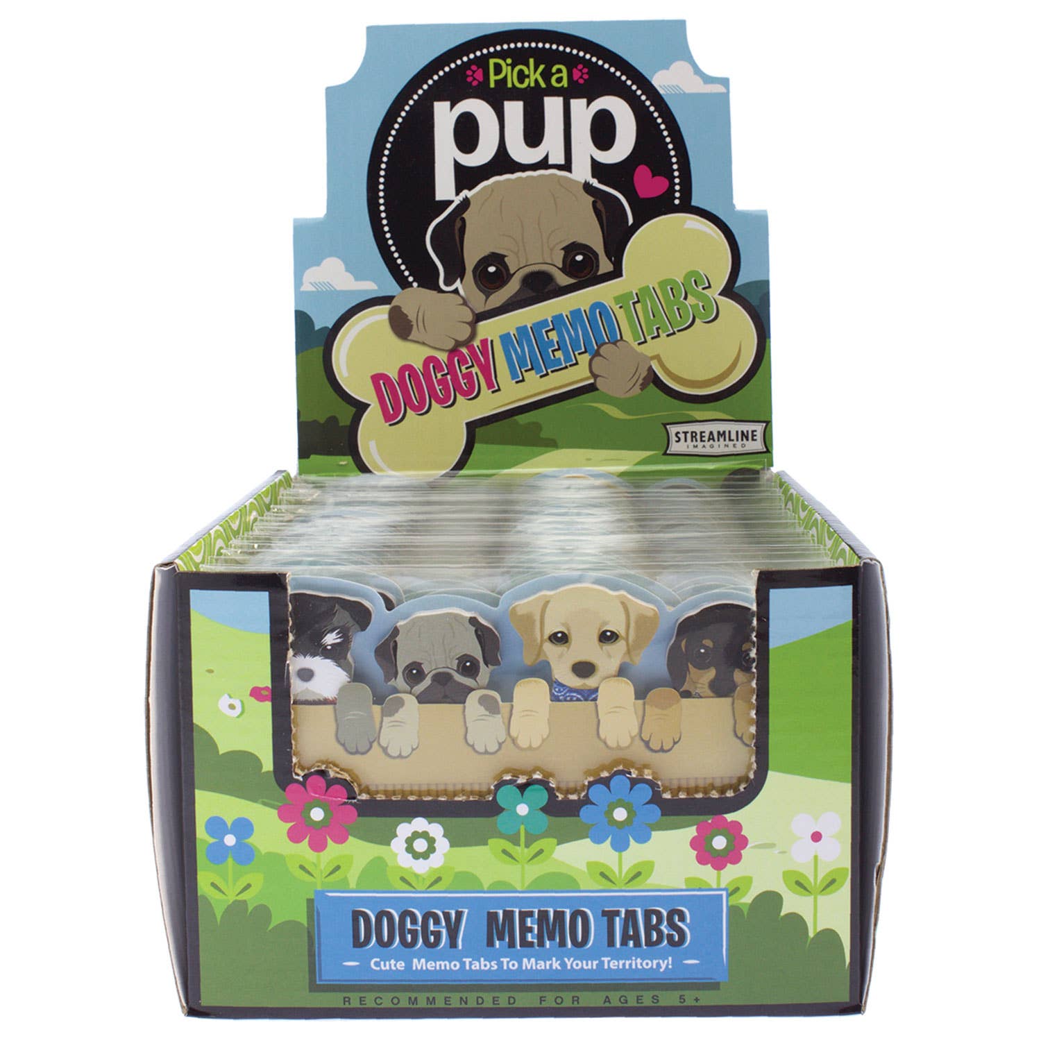 Streamline - Wholesale Sticky Notes - Pick A Pup Memo Tabs4