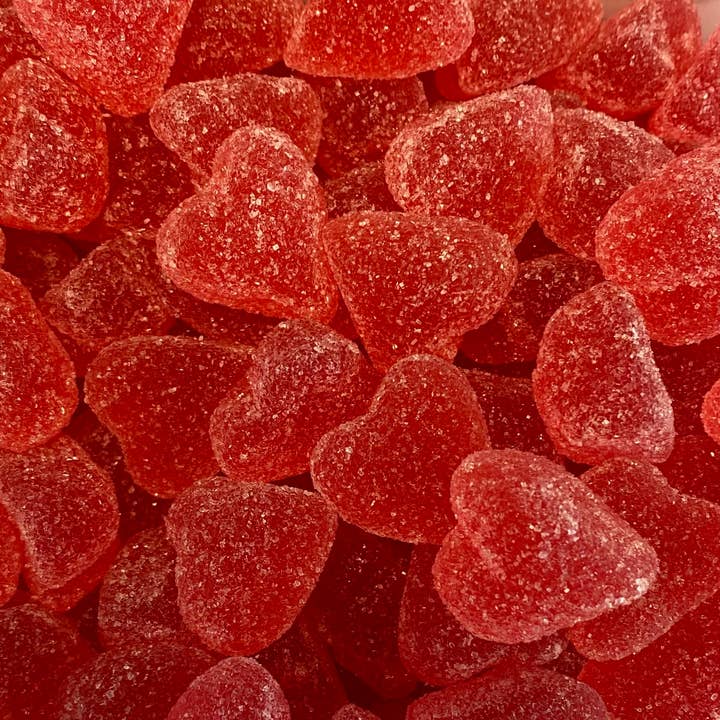 Nantasket Sweets By Swedes - Wholesale Gummy - Sugar coated gummy candy heart 1 Ib0