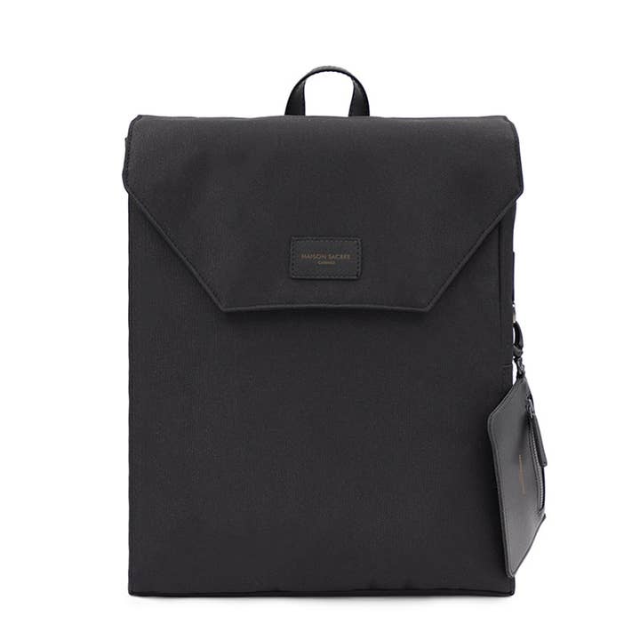 Mochila Ferrat Black de 17'' para venta al por mayor de Maison Sacrée