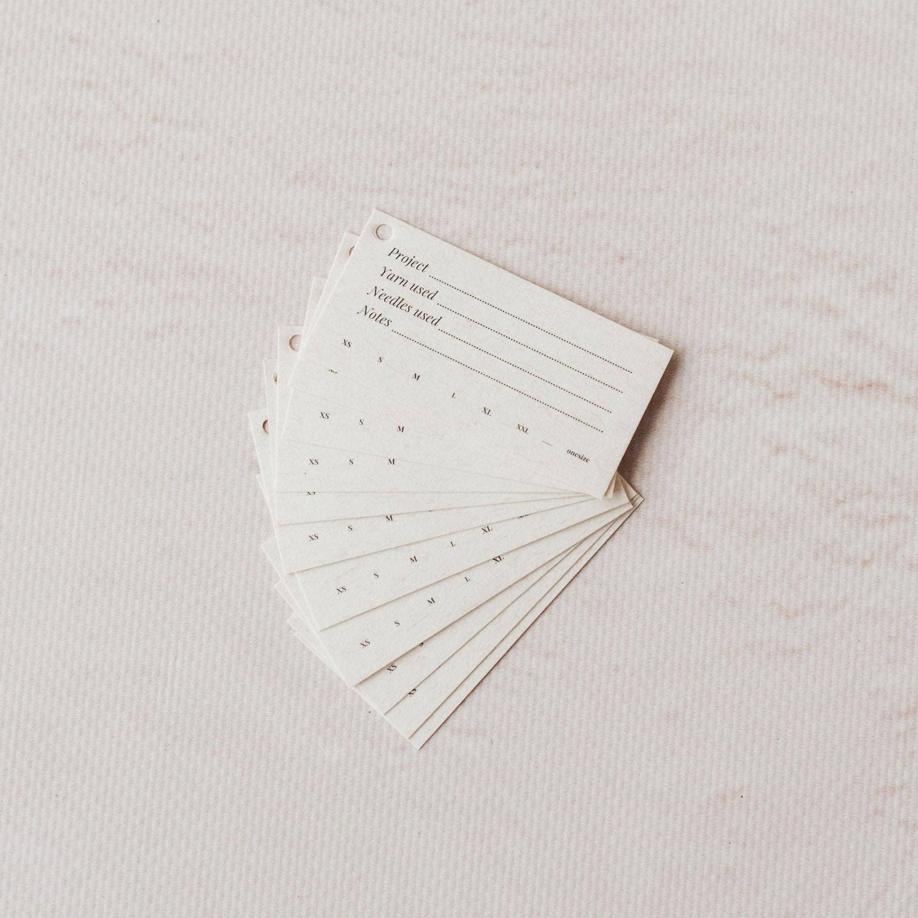 KNITS by ce AB - Vente Accessoire de tricot/crochet - Notes de jauge 10pcs1